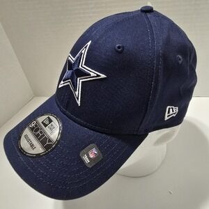 Dallas Cowboys New Era 9FORTY Adjustable Navy Snapback Hat